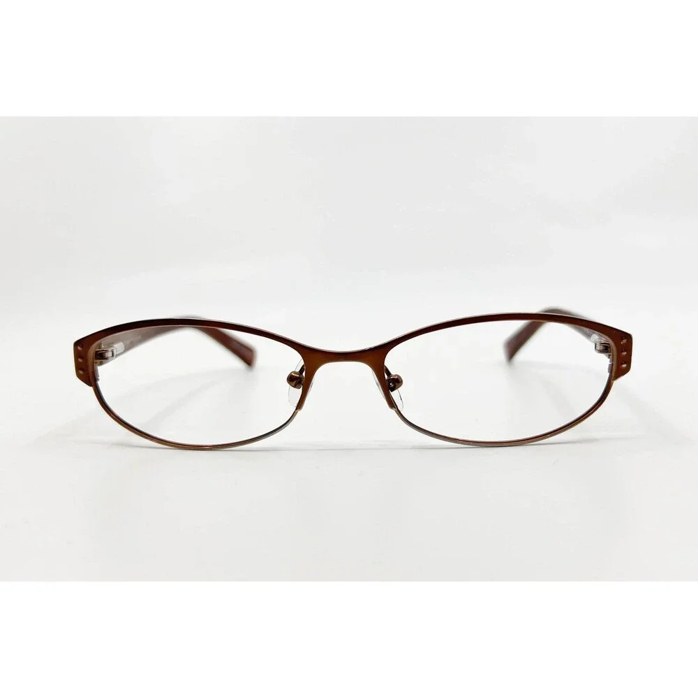Scott Harris 225 Col.01 Europa International Brown Eyeglasses Frames Women